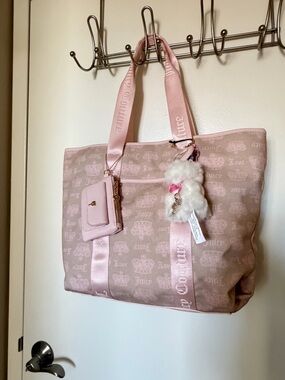 Juicy Couture Festival Tote, NWT, bear charm included